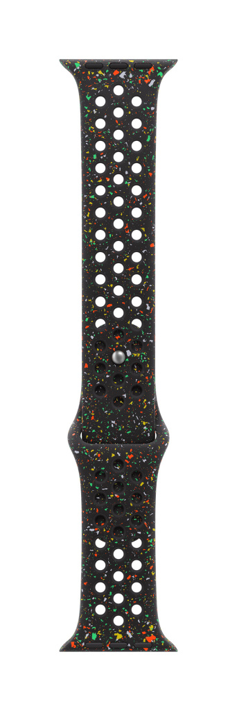 Apple MG9X4ZM/A slimme draagbare accessoire Band Zwart Aluminium, Fluorelastomeer - Afbeelding 2