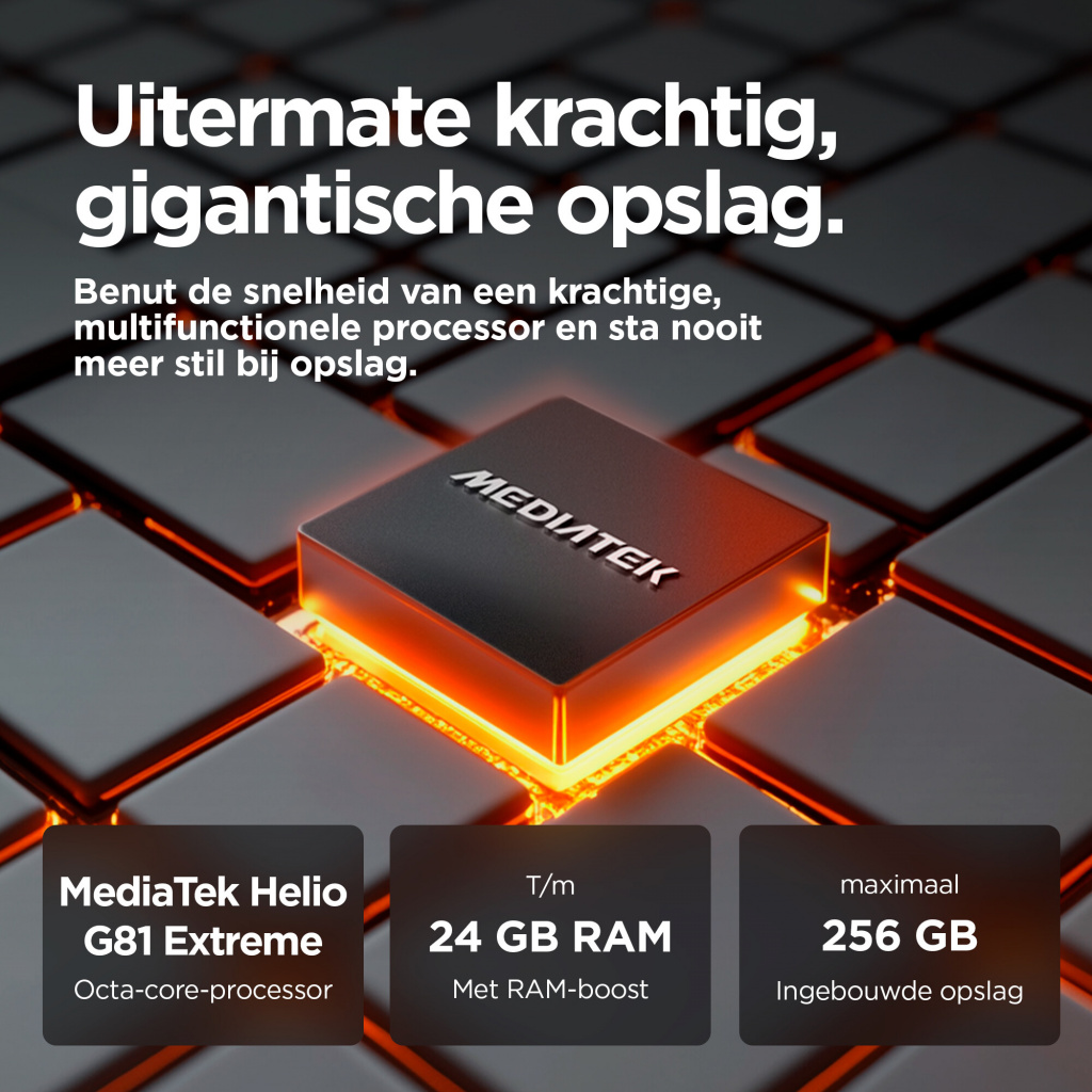 Motorola moto g15 17,1 cm (6.72") Dual SIM Android 15 4G USB Type-C 8 GB 256 GB 5200 mAh Marineblauw - Afbeelding 17