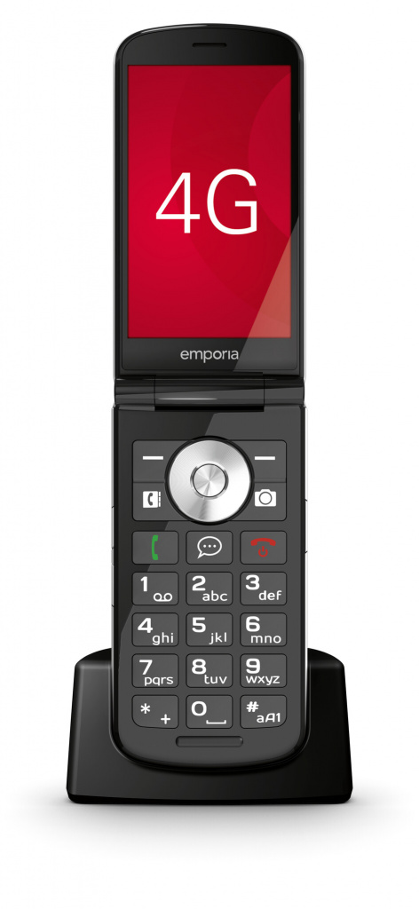 Emporia emporiaTOUCHsmart.3 8,81 cm (3.47") 150 g Zwart Seniorentelefoon - Afbeelding 3