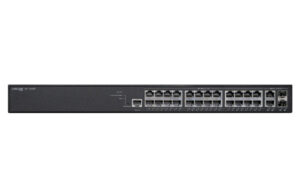 GS-2426P Managed L2 Gigabit Ethernet (10/100/1000) Power over Ethernet (PoE) 1U Zwart
