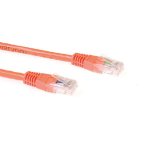 ACT Oranje 7 meter U/UTP CAT6A patchkabels met RJ45 connectoren