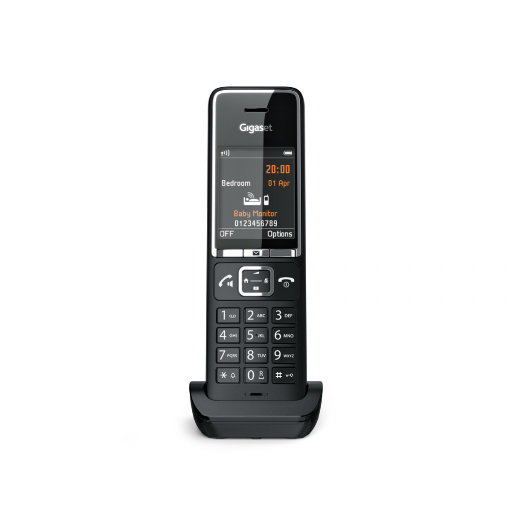 Gigaset COMFORT 550HX Analoge-/DECT-telefoon Nummerherkenning Zwart - Afbeelding 9