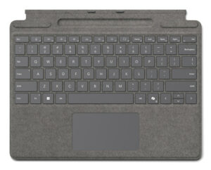 Microsoft Surface Pro Keyboard with pen storage for Business AZERTY Belgisch Microsoft Cover port Platina