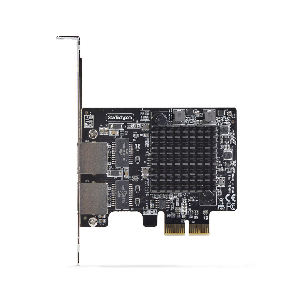 StarTech.com 2-Port 5G Gigabit PCIe Ethernet Adapter Kaart, 5G/2.5G/1G/100M/10M PCI Express Netwerkkaart, Realtek RTL8126, Windo - Afbeelding 5
