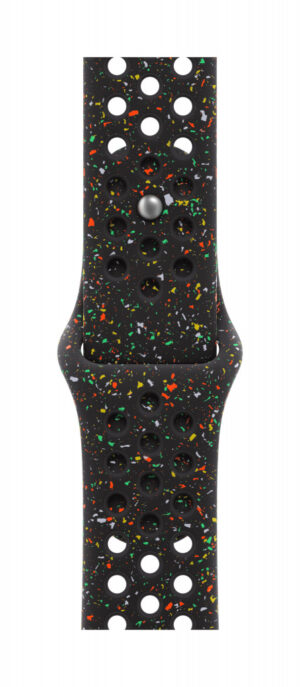 Apple MG9X4ZM/A slimme draagbare accessoire Band Zwart Aluminium, Fluorelastomeer