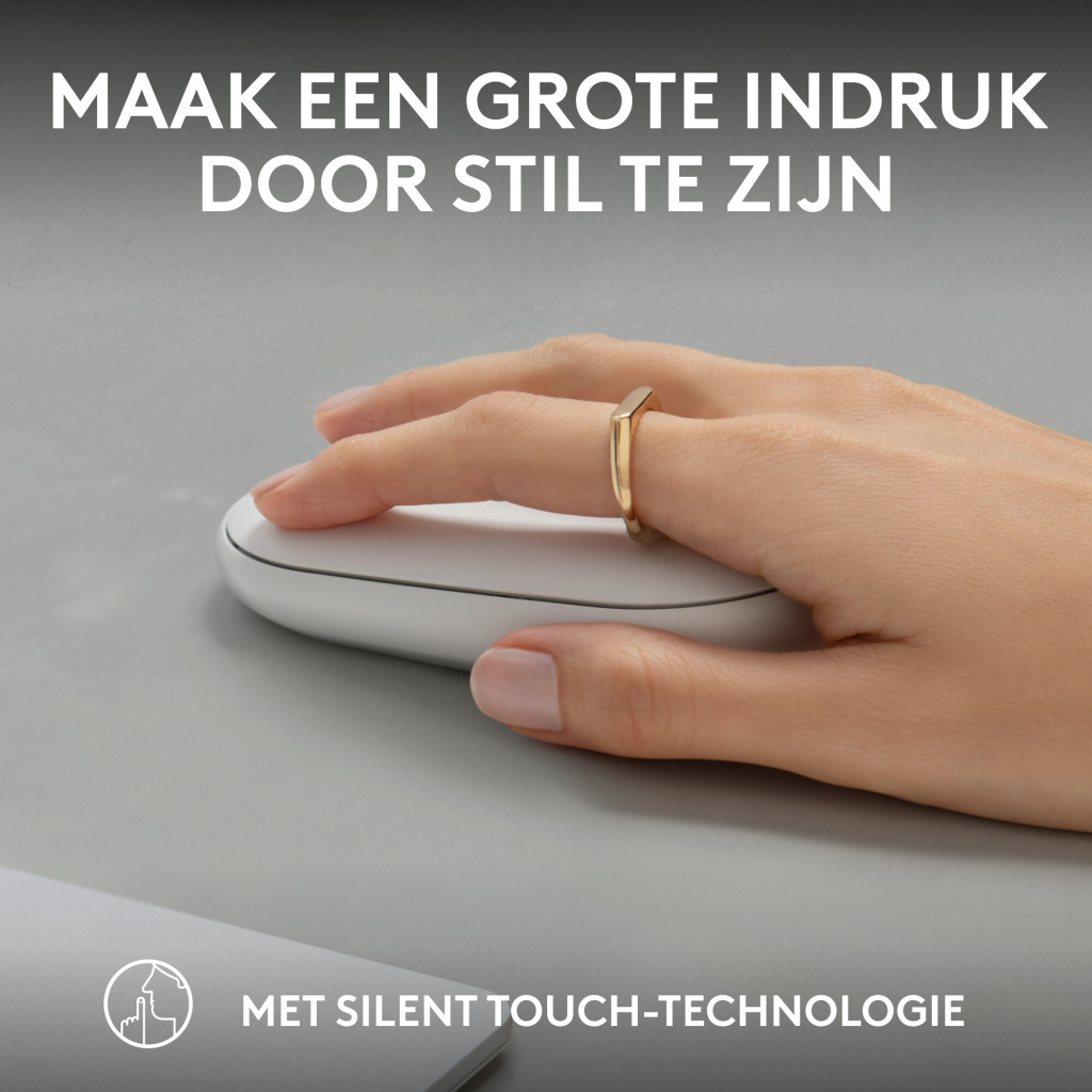 Logitech 910-007013 muis Reizen Ambidextrous RF-draadloos + Bluetooth Optisch 4000 DPI - Afbeelding 5