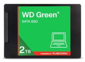 Western Digital Green WDS100T5G0A 2 TB 2.5" SATA III 3D NAND