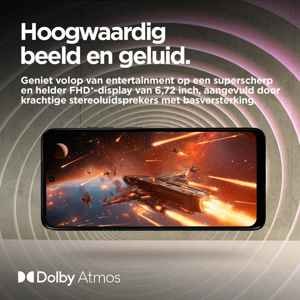 Motorola moto g15 17,1 cm (6.72") Dual SIM Android 15 4G USB Type-C 8 GB 256 GB 5200 mAh Marineblauw - Afbeelding 13