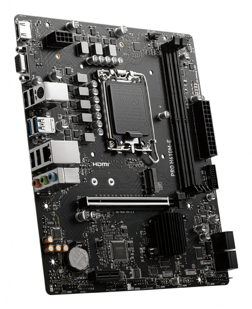 MSI PRO H610M-E moederbord Intel H610 LGA 1700 micro ATX - Afbeelding 4