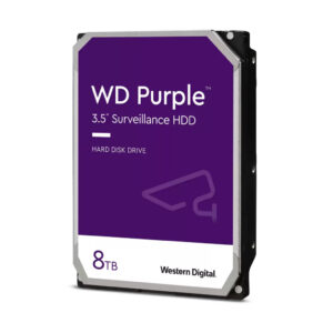 Western Digital Blue Purple interne harde schijf 8 TB 5400 RPM 256 MB 3.5" SATA III