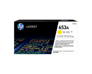 HP 653A originele gele LaserJet tonercartridge