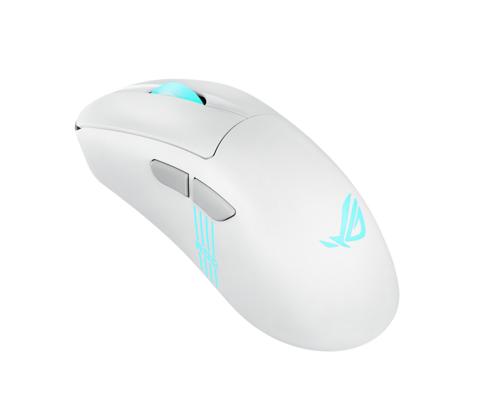 ASUS ROG Keris II Origin WHT muis Gamen Rechtshandig RF Wireless + Bluetooth + USB Type-A Optisch 42000 DPI - Afbeelding 9