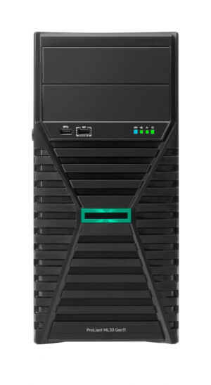 HPE ProLiant ML30 Gen11 6325P 3.5GHz 4c 1P 1x32GB-U 8SFF 2x480GB SSD 1x1000W PS EU server 960 GB Tower (4U) Intel® Xeon® 3,5 GHz