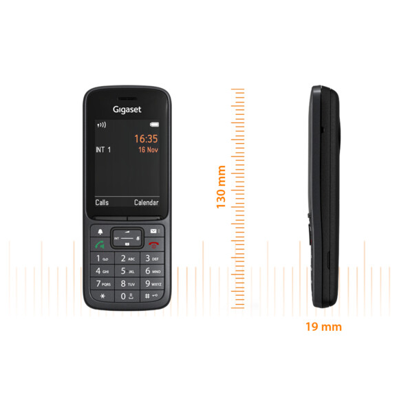 Gigaset SL800H PRO Analoge-/DECT-telefoon Nummerherkenning Antraciet - Afbeelding 4