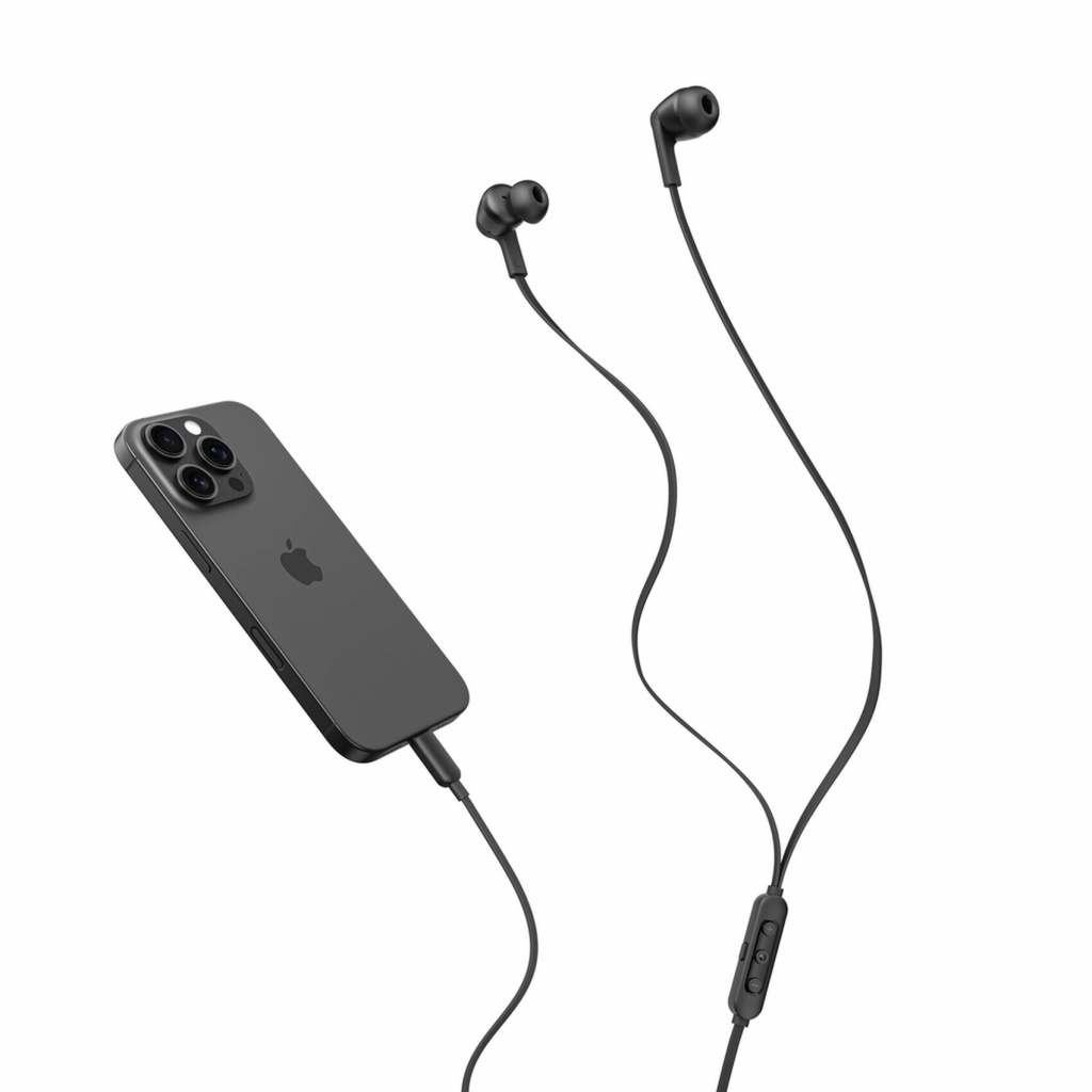 Belkin G3H0003hqBK Headset Bedraad In-ear Oproepen/muziek USB Type-C Zwart - Afbeelding 4