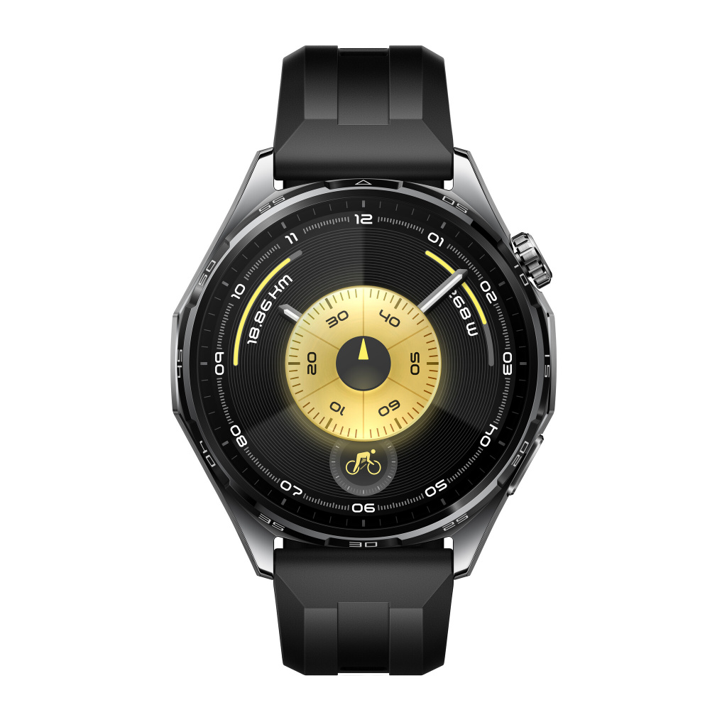 Huawei WATCH GT6 3,73 cm (1.47") AMOLED 46 mm Digitaal 466 x 466 Pixels Touchscreen Zwart GPS