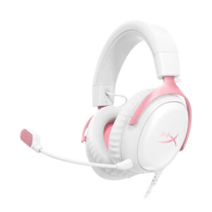 HyperX Cloud III - Gaming Headset (wit/roze)