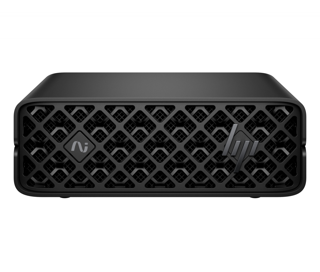 HP ZGX Nano G1n AI GB10 128 GB LPDDR5x-SDRAM 4 TB SSD Linux Mini PC Workstation AI Workstation, AI PC Zwart