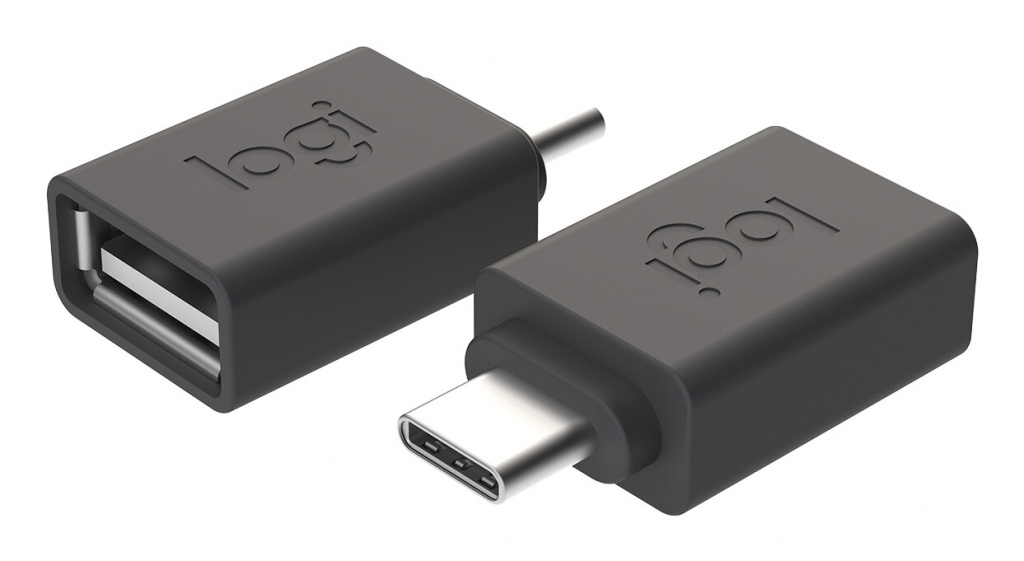 Logitech 956-000005 tussenstuk voor kabels USB C USB A Grafiet - Afbeelding 3