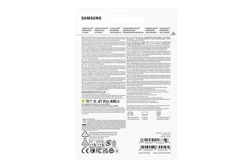 Samsung P9 Express microSDXC™ Express Card 256GB - Afbeelding 6