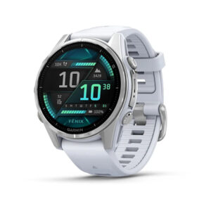 Garmin Fenix 8 3,3 cm (1.3") AMOLED 43 mm Digitaal 416 x 416 Pixels Touchscreen Zilver Wifi GPS