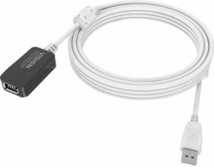 Vision TC 5MUSBEXT+ USB-kabel USB 2.0 5 m USB A Wit