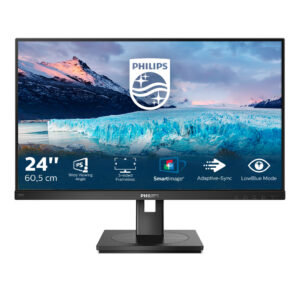 Philips S Line 242S1AE/00 computer monitor 60,5 cm (23.8") 1920 x 1080 Pixels Full HD LED Zwart