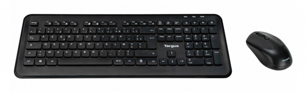 Targus AKM610FR toetsenbord Inclusief muis Universeel RF Draadloos AZERTY Frans Zwart - Afbeelding 2