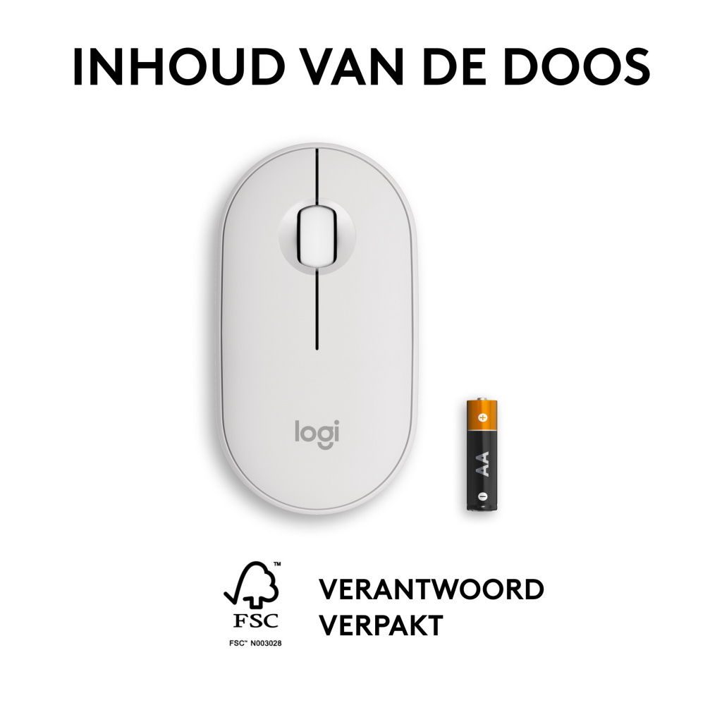 Logitech 910-007013 muis Reizen Ambidextrous RF-draadloos + Bluetooth Optisch 4000 DPI - Afbeelding 9