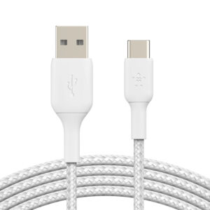 Belkin CAB002BT0MWH USB-kabel 0,15 m USB A USB C Wit