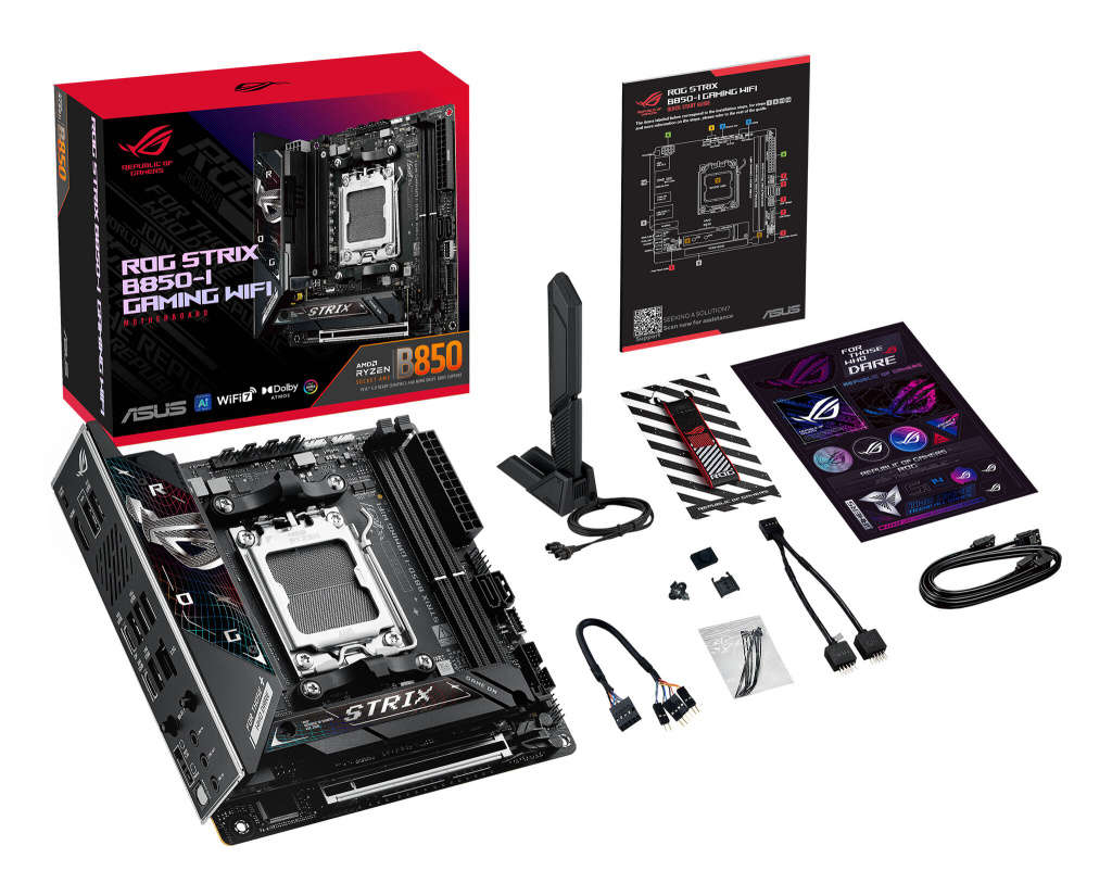 ASUS ROG STRIX B850-I GAMING WIFI AMD B850 Socket AM5 mini ITX - Afbeelding 11
