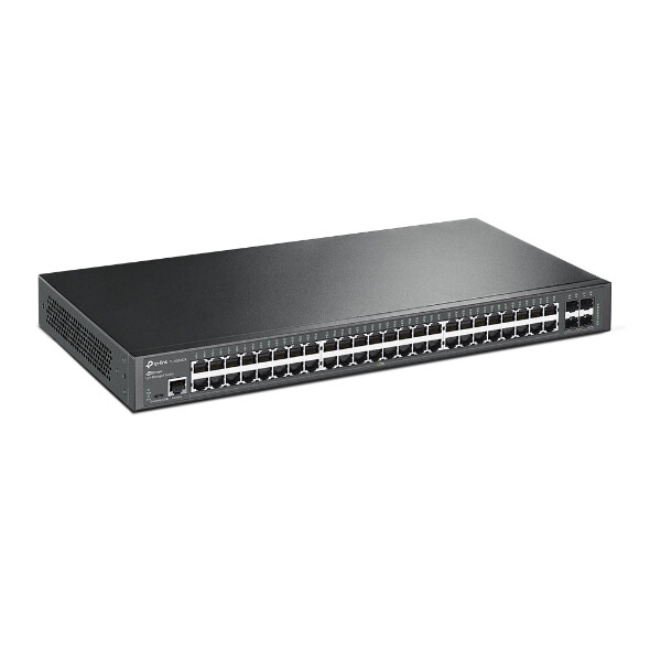 TP-Link JetStream TL-SG3452X netwerk-switch Managed L2+ Gigabit Ethernet (10/100/1000) 1U Zwart - Afbeelding 2