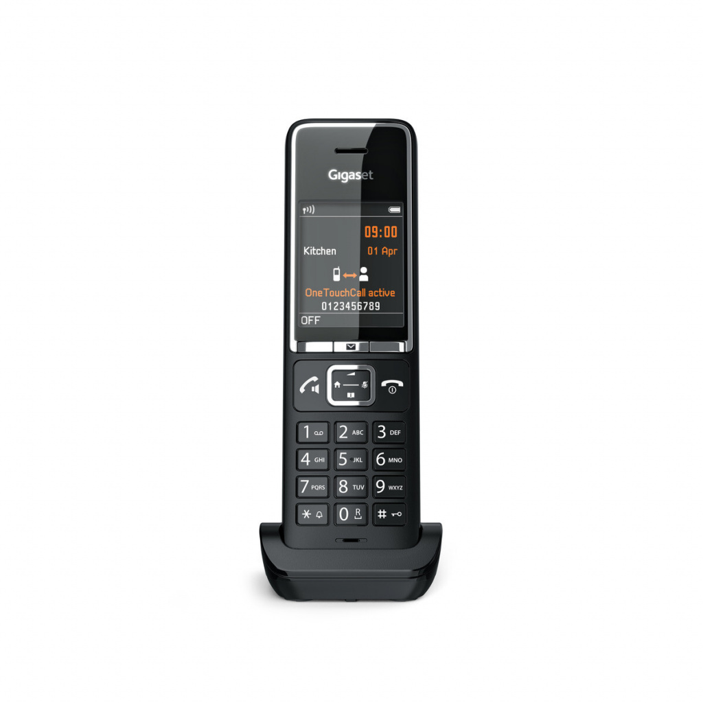 Gigaset COMFORT 550HX Analoge-/DECT-telefoon Nummerherkenning Zwart - Afbeelding 5