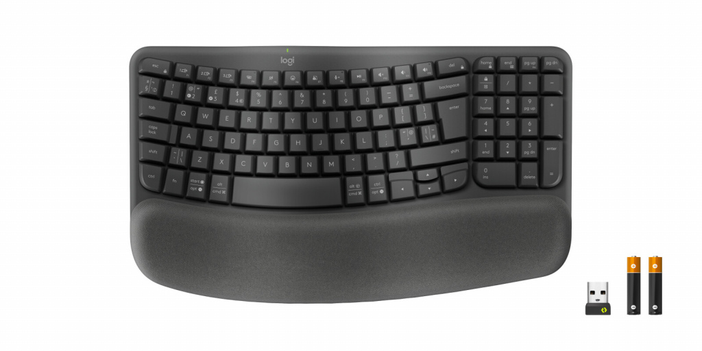 Logitech 920-012333 toetsenbord Kantoor RF-draadloos + Bluetooth QWERTY Brits Engels Grafiet - Afbeelding 5