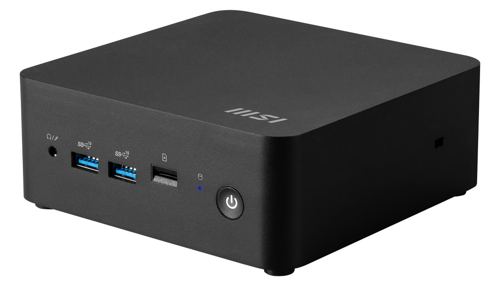 MSI CUBI NUC 1MG-244BEU PC/workstation barebone 0.84L sized PC Zwart 100U Intel SoC - Afbeelding 4