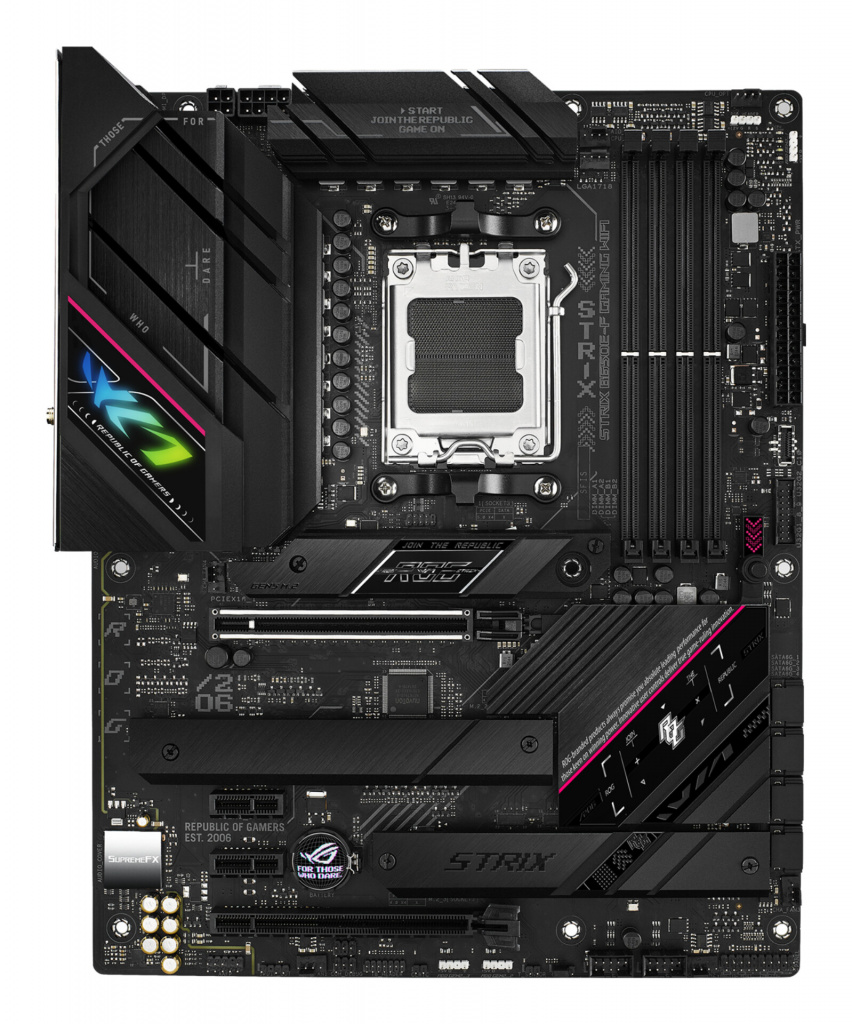 ASUS ROG STRIX B650E-F GAMING WIFI AMD B650 Socket AM5 ATX - Afbeelding 2