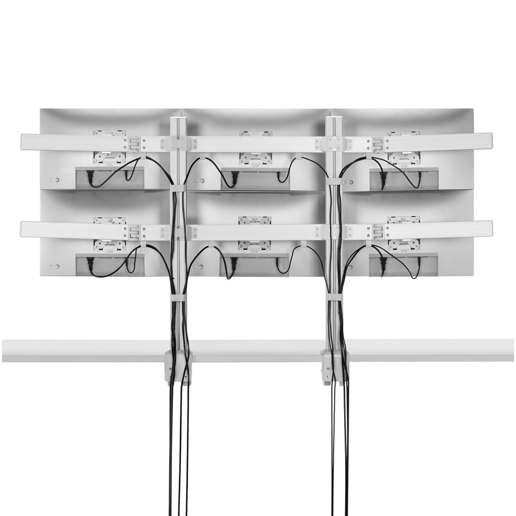 StarTech.com 6-MONITOR-ARM-A flat panel bureau steun 81,3 cm (32") Wit - Afbeelding 4