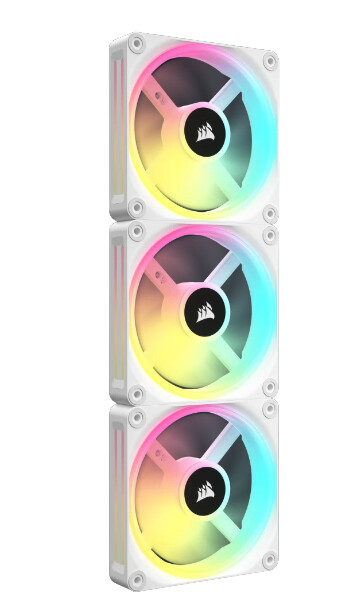 Corsair iCUE LINK QX120 RGB Computer behuizing Ventilator 12 cm Wit 3 stuk(s) - Afbeelding 7