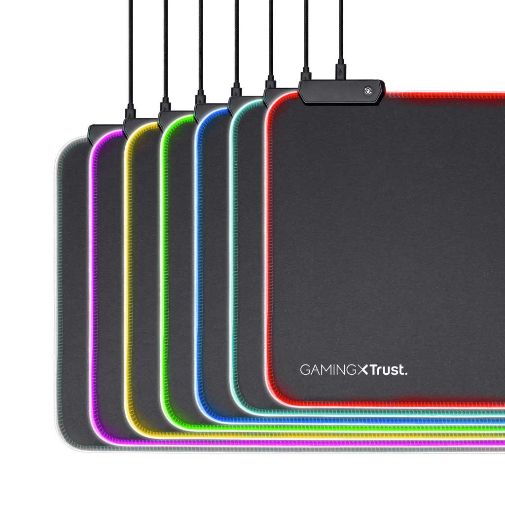 Trust GXT764 Glide-Flex - Muismat - RGB - XXL - Afbeelding 2