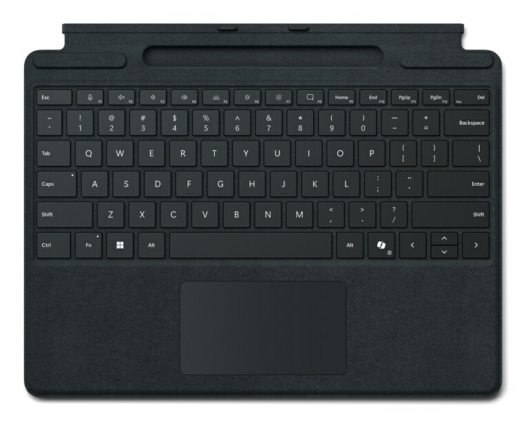 Microsoft Surface Pro Keyboard with pen storage for Business AZERTY Belgisch Microsoft Cover port Zwart