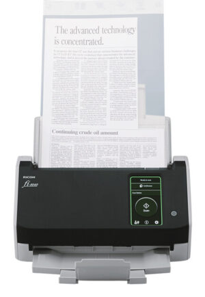 Ricoh fi-8040 ADF-/handmatige invoer scanner 600 x 600 DPI A4 Zwart, Grijs
