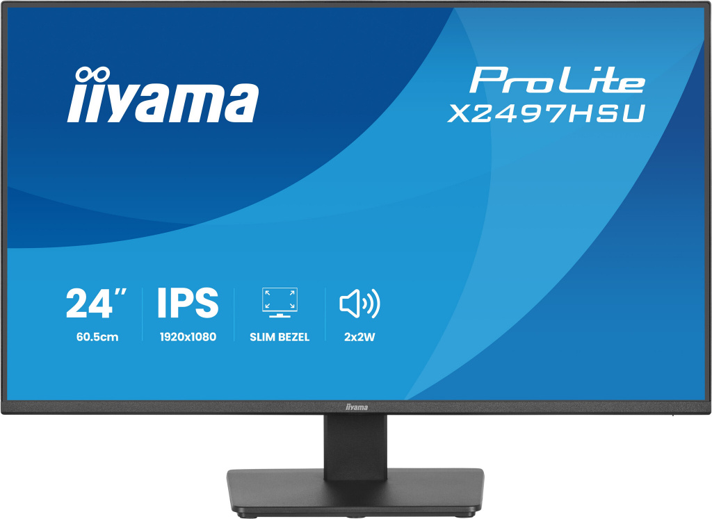 iiyama ProLite X2497HSU-B1 computer monitor 60,5 cm (23.8") 1920 x 1080 Pixels Full HD LED Zwart - Afbeelding 3