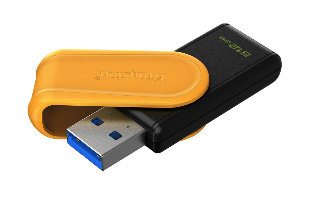 Kingston Technology DataTraveler 512GB Portable USB 3.2 Gen 1 Exodia S (Black/Yellow) - Afbeelding 2