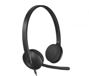Logitech H340 USB Computer Headset Met digitale audio