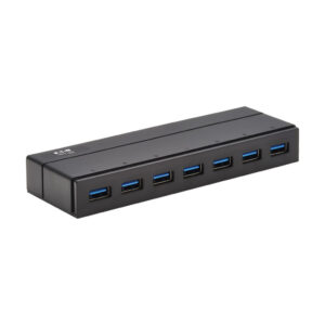 Tripp Lite U360-007-INT interface hub USB 3.2 Gen 1 (3.1 Gen 1) Mini-B 5000 Mbit/s Zwart