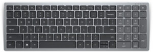 DELL KB740 toetsenbord Kantoor RF-draadloos + Bluetooth AZERTY Belgisch Grijs, Zwart