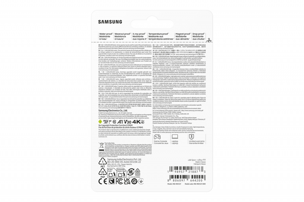 Samsung P9 Express microSDXC™ Express Card 512GB - Afbeelding 5