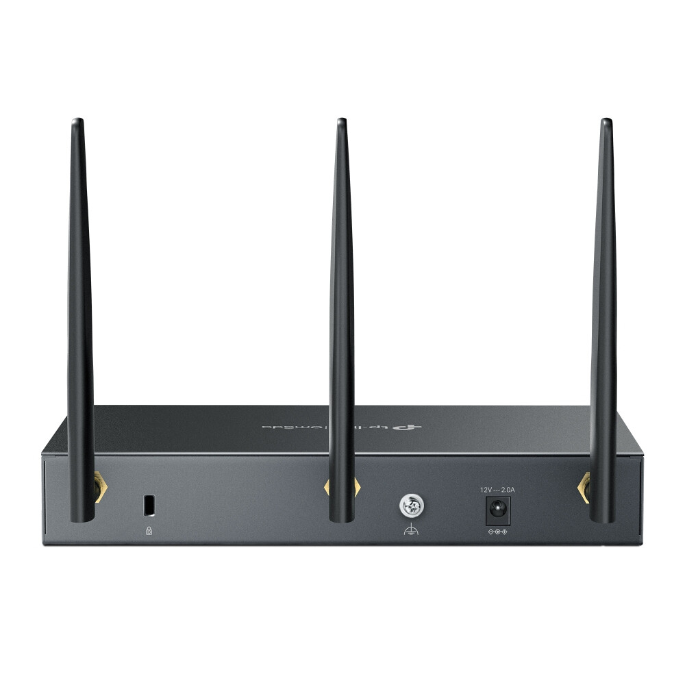 TP-Link Omada ER706W draadloze router Gigabit Ethernet Dual-band (2.4 GHz / 5 GHz) Zwart - Afbeelding 4