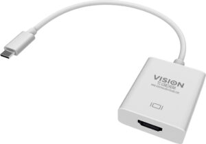 Vision TC-USBCHDMI USB grafische adapter 3840 x 2160 Pixels Wit