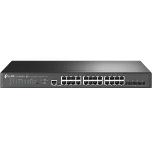 TP-Link JetStream TL-SG3428XPP-M2 netwerk-switch Managed L2+ 2.5G Ethernet (100/1000/2500) Power over Ethernet (PoE) 1U Zwart